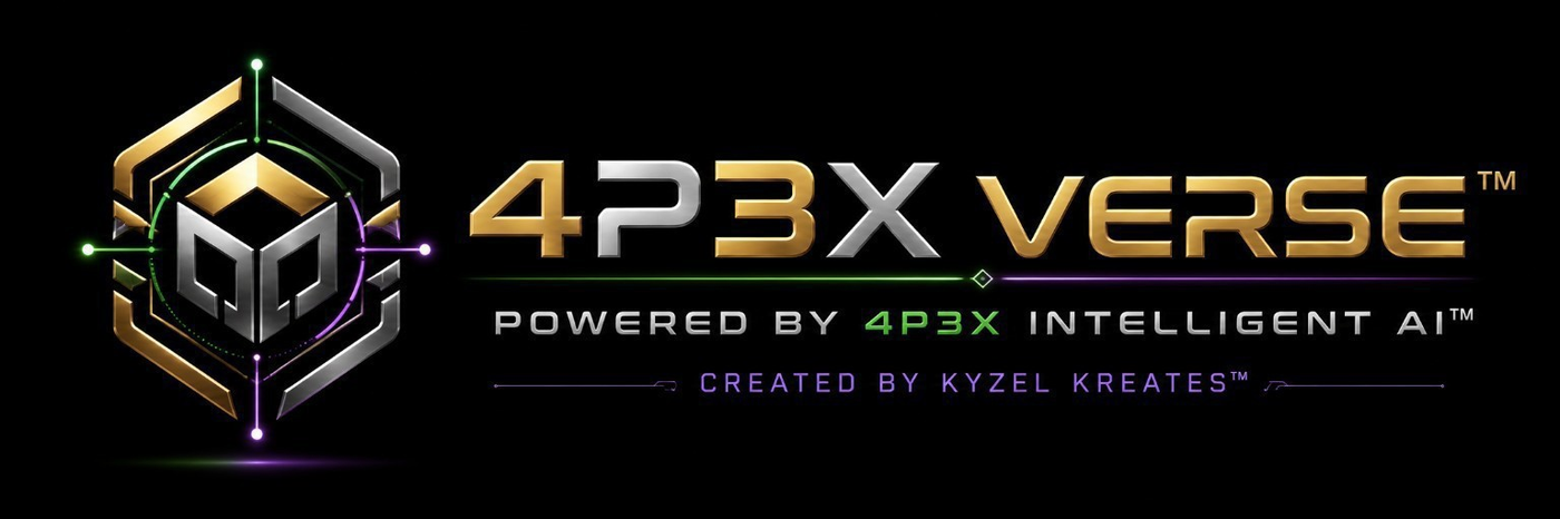 4P3X Verse™ — Powered by 4P3X Intelligent AI™ Created by Kyzel Kreates™